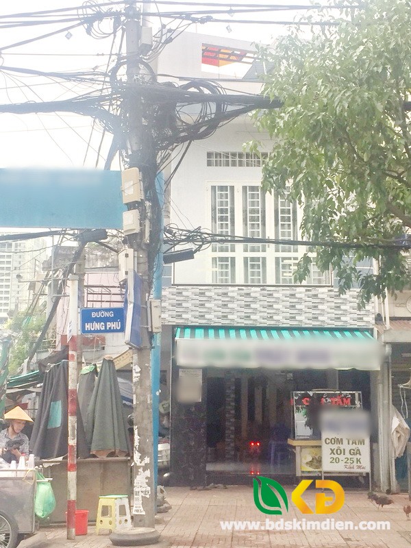 Bán nhà 2 mặt tiền đường Hưng Phú Phường 8 Quận 8